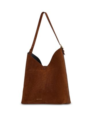 Megan Suede Hobo Bag