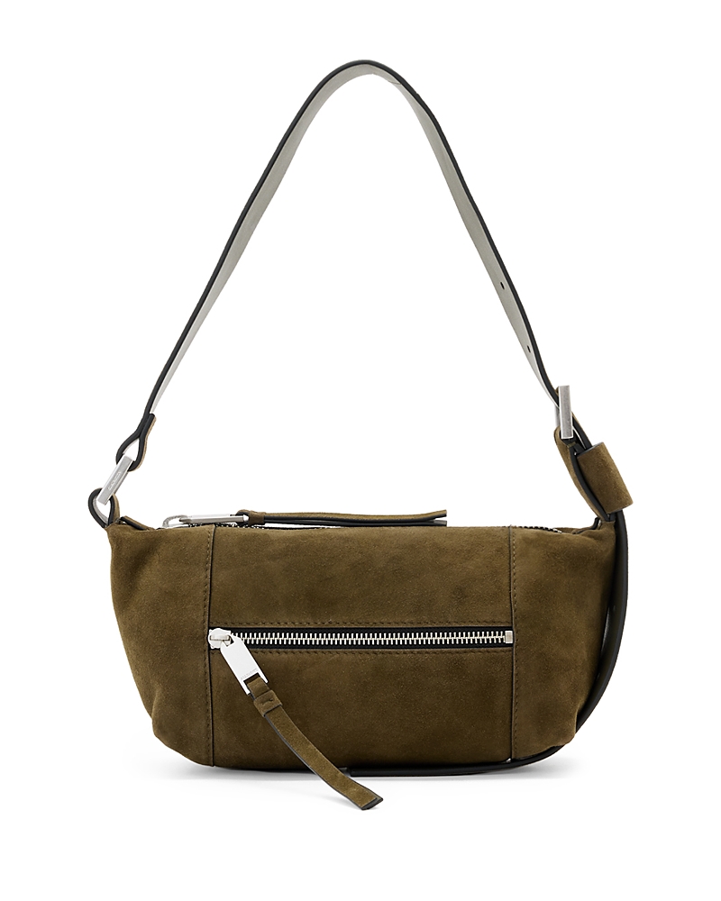 Allsaints Vega Mini Suede Shoulder Bag