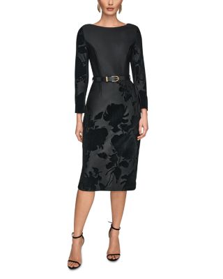 Belted Sheath Dress