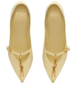  Women's Shiny Sync Ballet Flats