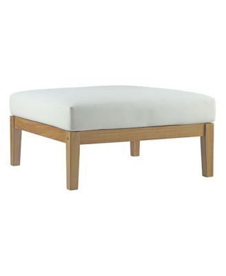  Bayport Outdoor Patio Teak Ottoman