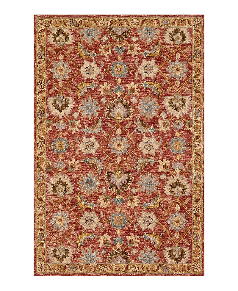 Loloi Victoria Vk-09 Area Rug 3'6x5'6 In Red