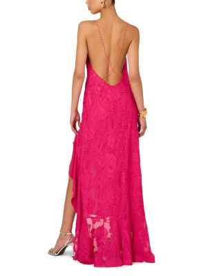 Clipped Jacquard Dress