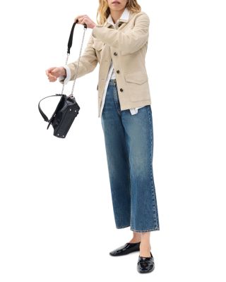 Andi Wide Leg Ankle Jeans in Declan