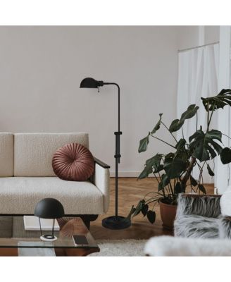 Fedora 1 Light Adjustable Pharmacy Floor Lamp