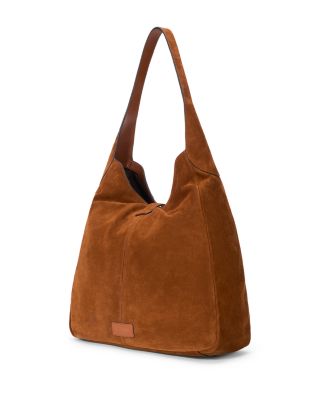 Maya Suede Hobo Bag