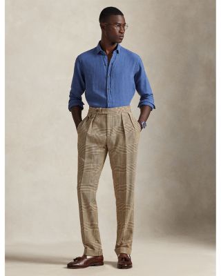 Classic Fit Slub Linen Shirt