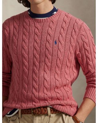 Cable Knit Cotton Sweater