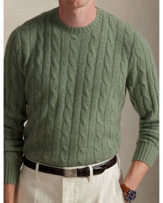 The Iconic Cable Knit Cashmere Sweater