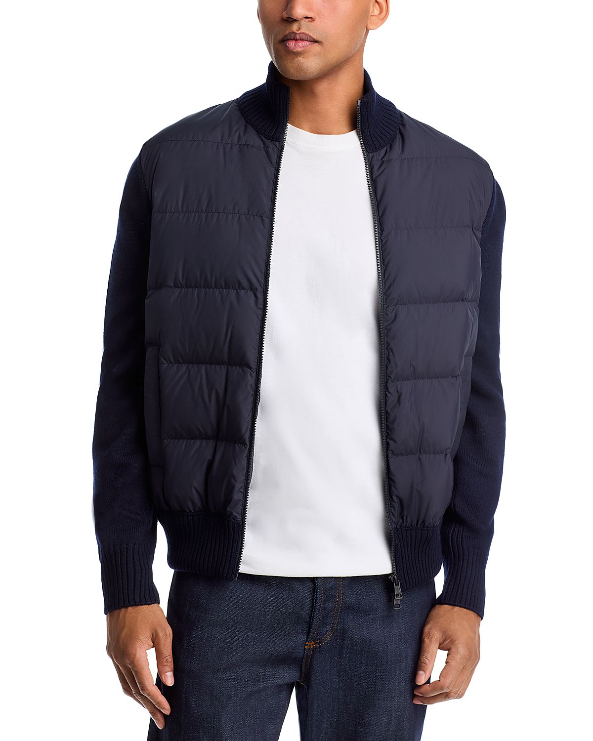 Moncler Knit Cardigan Down Jacket
