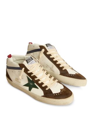 Men's Mid Star Leather Sneakers