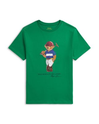 Boys' Polo Bear Cotton Jersey Tee - Big Kid