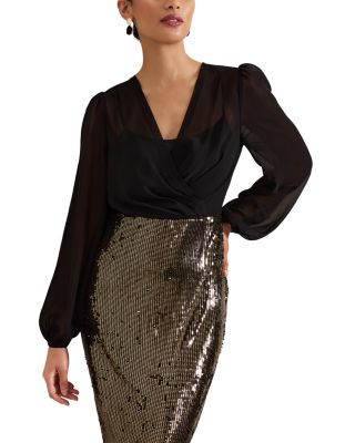 Aniya Sequin Maxi Dress