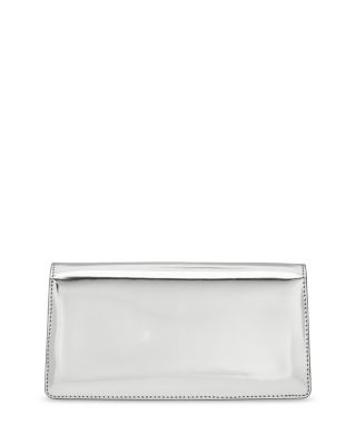 Double Gancini Mini Metallic Leather Chain Bag