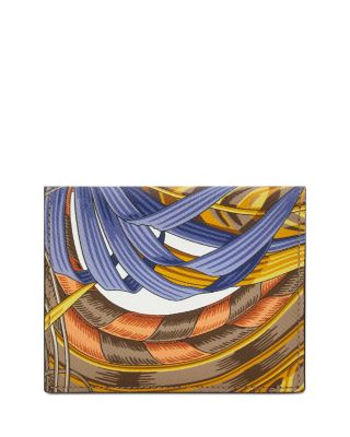 Gancini Compact Foulard Leather Wallet