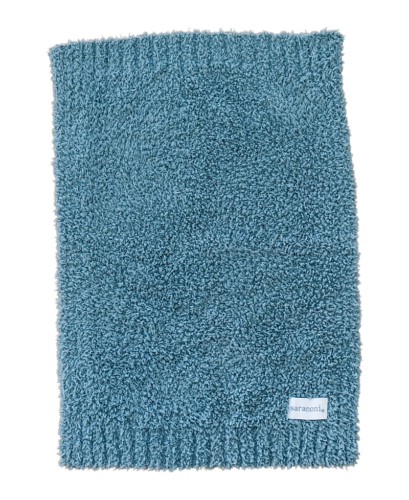 Saranoni Bamboni Mini Blanket In Blue