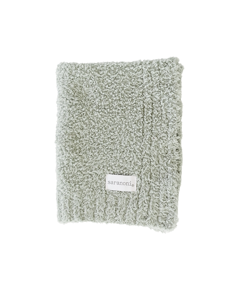 Saranoni Bamboni Mini Blanket In Green