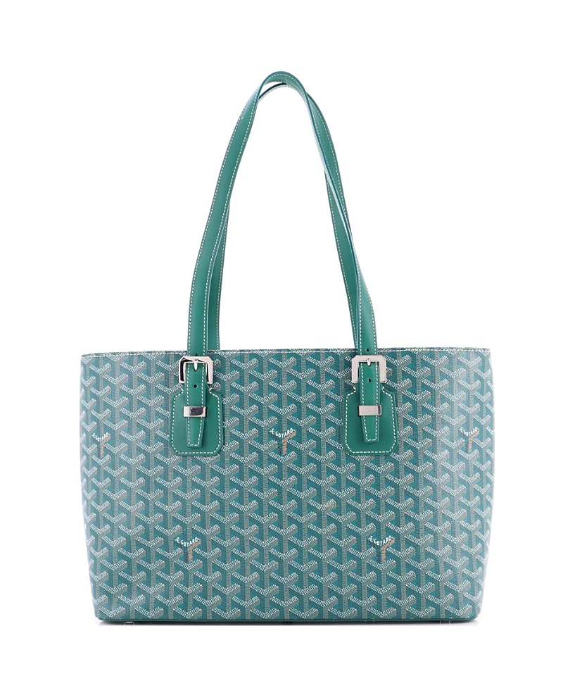PRE-OWNED GOYARD Pre-owned Goyard Gm Okinawa Bag Coated Canvas In Green