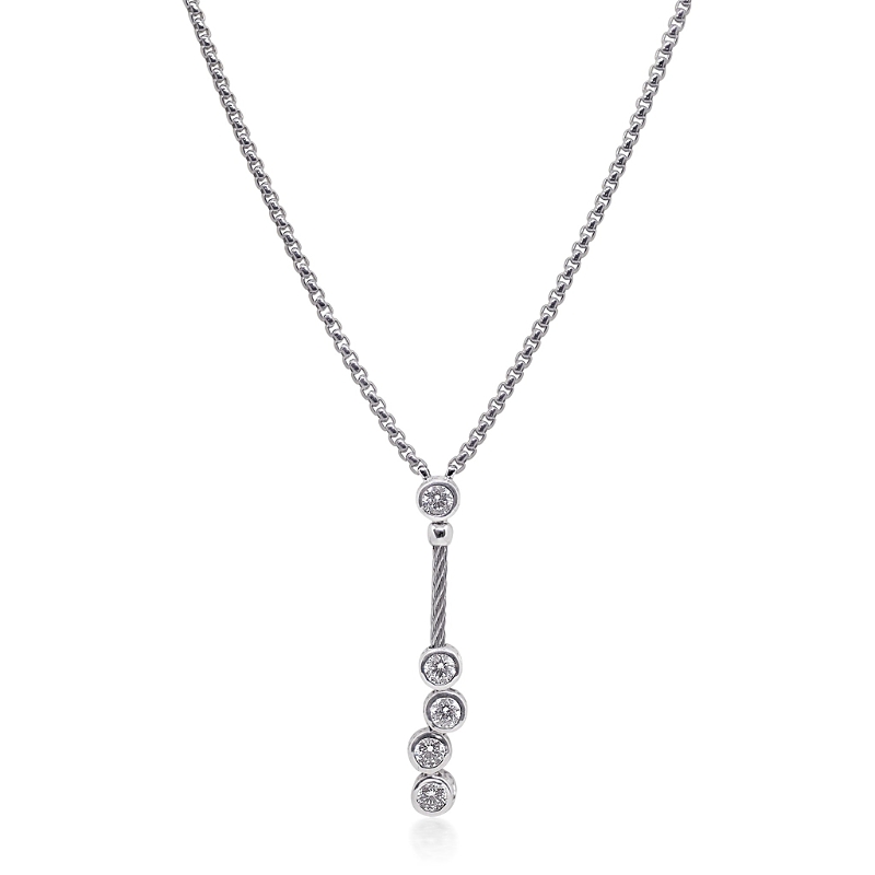 Alor Day Diamonds Lariat Necklace, 1.33 Tcw Lab Grown Diamonds