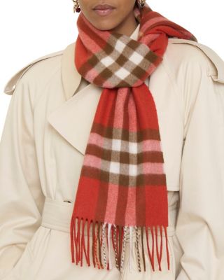  Check Cashmere Scarf