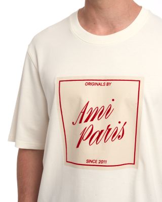 Boxy Fit Short Sleeve Tee With Signature Print