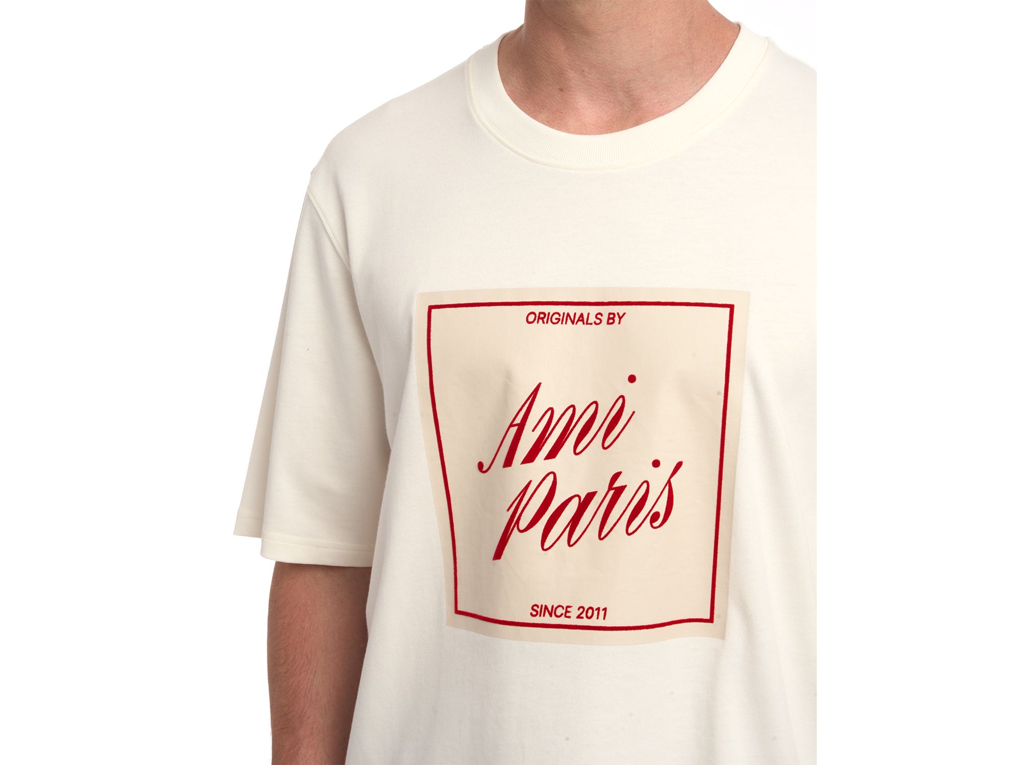 Boxy Fit Short Sleeve Tee With Signature Print — Image 5