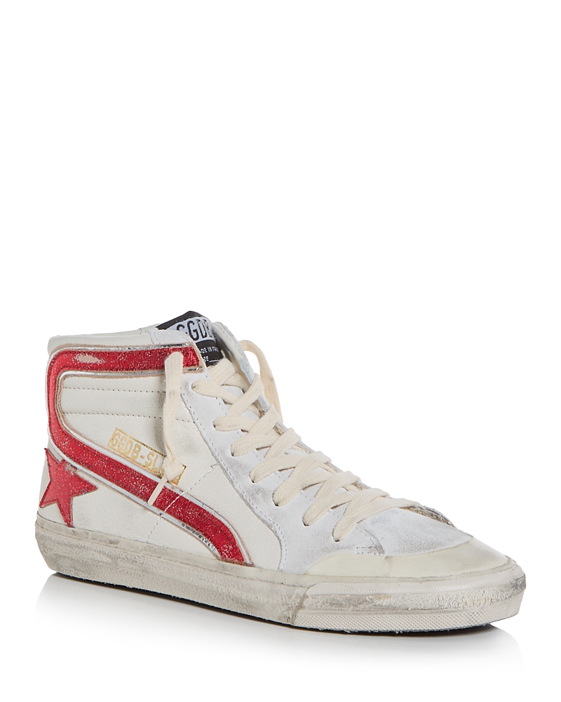 Golden Goose Unisex Slide Penstar High Top Sneakers In Multi