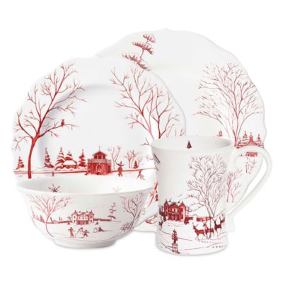 Country Estate Winter Frolic 4-Piece Place Setting