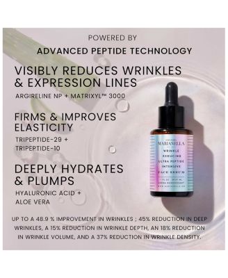 Wrinkle Reducing Ultra Peptide Intensive Face Serum 1 oz.