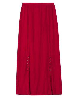 Midi Skirt in Charmeuse