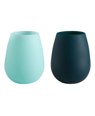 Fegg Silicone Unbreakable Glasses - Set of 2