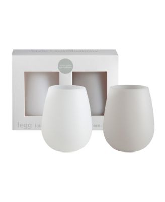Fegg Silicone Unbreakable Glasses - Set of 2
