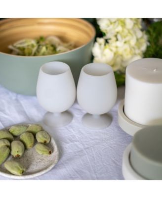 Stemm Silicone Unbreakable Wine Glasses - Set of 2