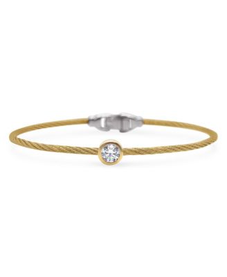 Alor Day Diamonds 2mm Round Bracelet, 0.50 Tcw Lab Grown Diamonds In Gold