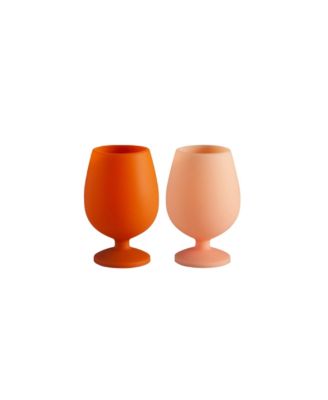 Stemm Silicone Unbreakable Wine Glasses - Set of 4