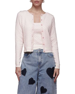 Long Sleeve Cardigan & Tank Set