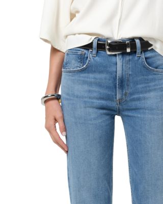 Delfina High Rise Jeans in Stella