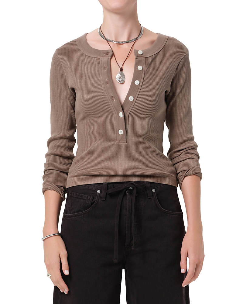 Citizens Of Humanity Varra Henley Tee · XL