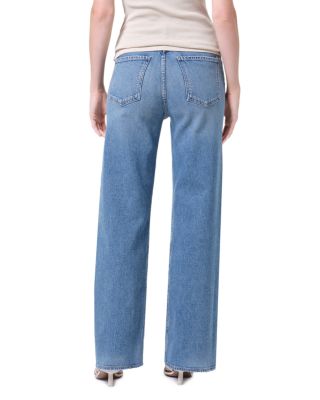 Ren High Rise Wide Leg Jeans in Measure