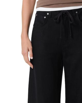 Brynn Drawstring Linen Trousers