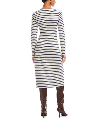 Sadie Side Drape Midi Dress