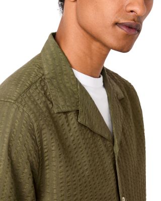 Eren Short Sleeve Seersucker Shirt