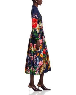 The Melina Silk Blend Dress