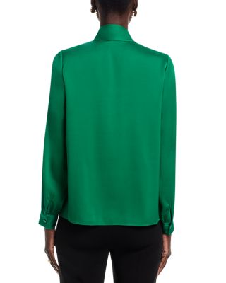 Nicoletta Silk Blend Top