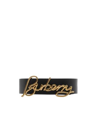  Reversible Leather Signature Belt