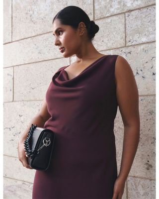 Britney Cowlneck Dress