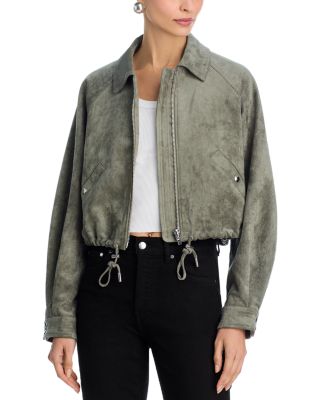Faux Suede Jacket