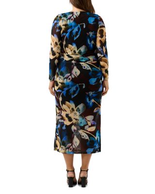 Cleo Mesh Midi Dress