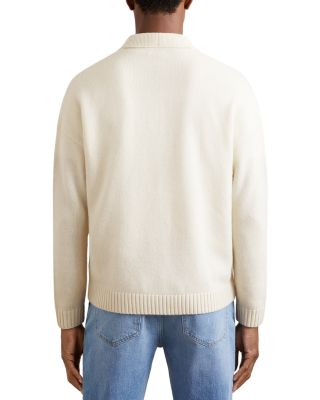 Half Button Relaxed Fit Sweater