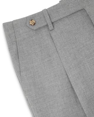 Wool Mixer Tailored Fit Trousers